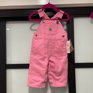 BNWT Baby Girl Carhartt overalls